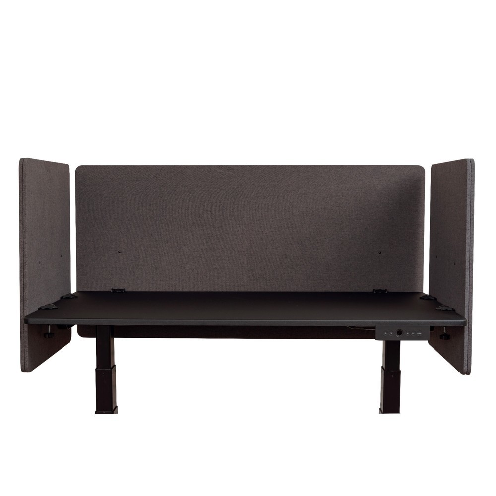 Immagine del prodotto n. 3: RECLAIM Pannello acustico per scrivania, parete laterale, larghezza 600 mm, grigio ardesia
