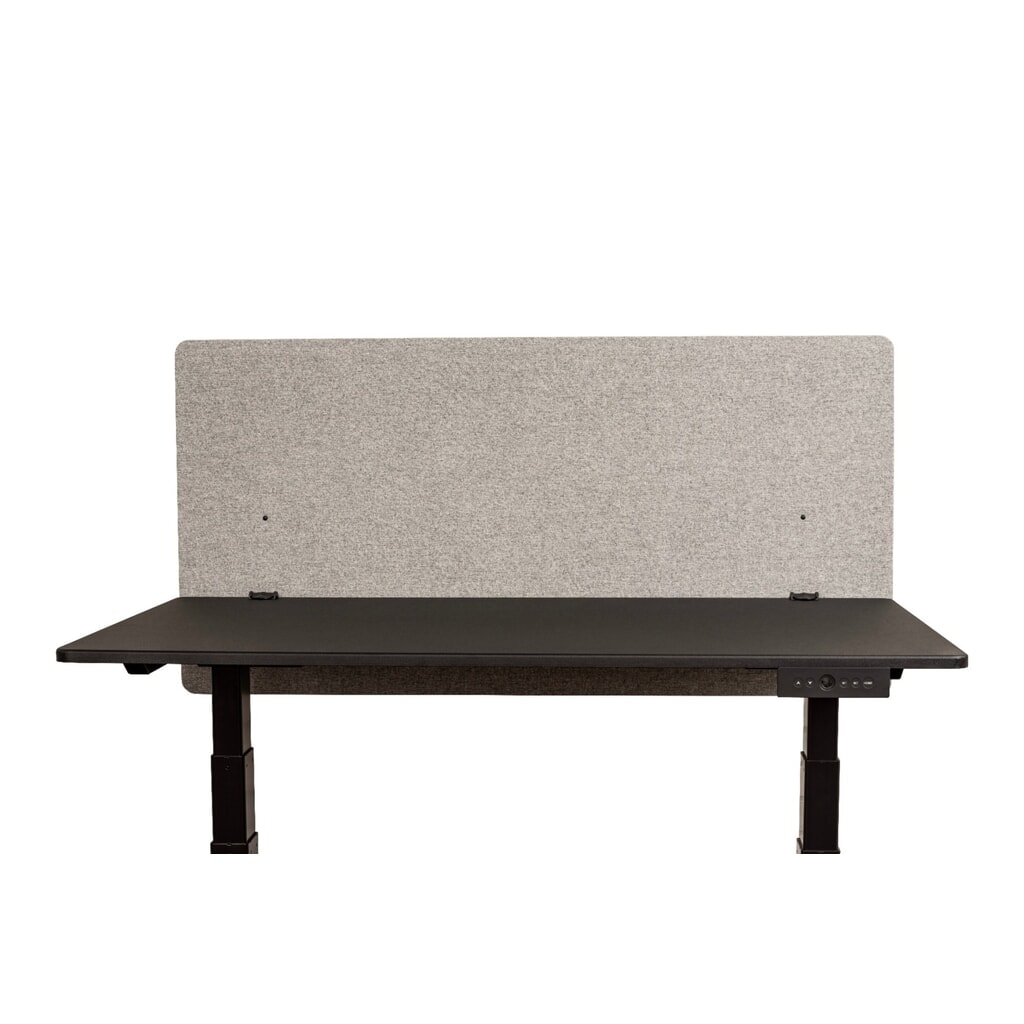 Immagine del prodotto: RECLAIM Pannello acustico per scrivania, parete posteriore, larghezza 1.200 mm, grigio chiaro