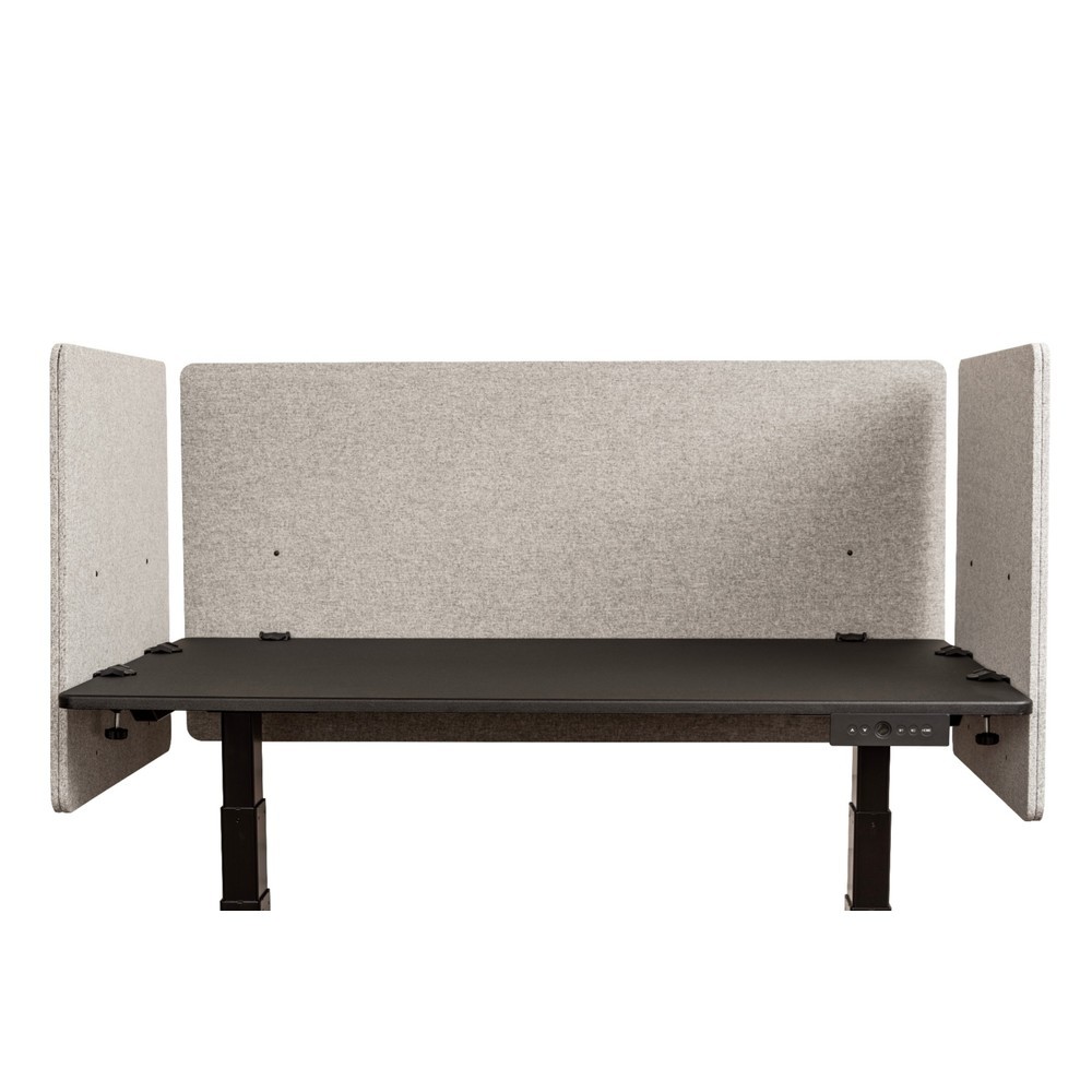 Immagine del prodotto n. 3: RECLAIM Pannello acustico per scrivania, parete posteriore, larghezza 1.200 mm, grigio chiaro
