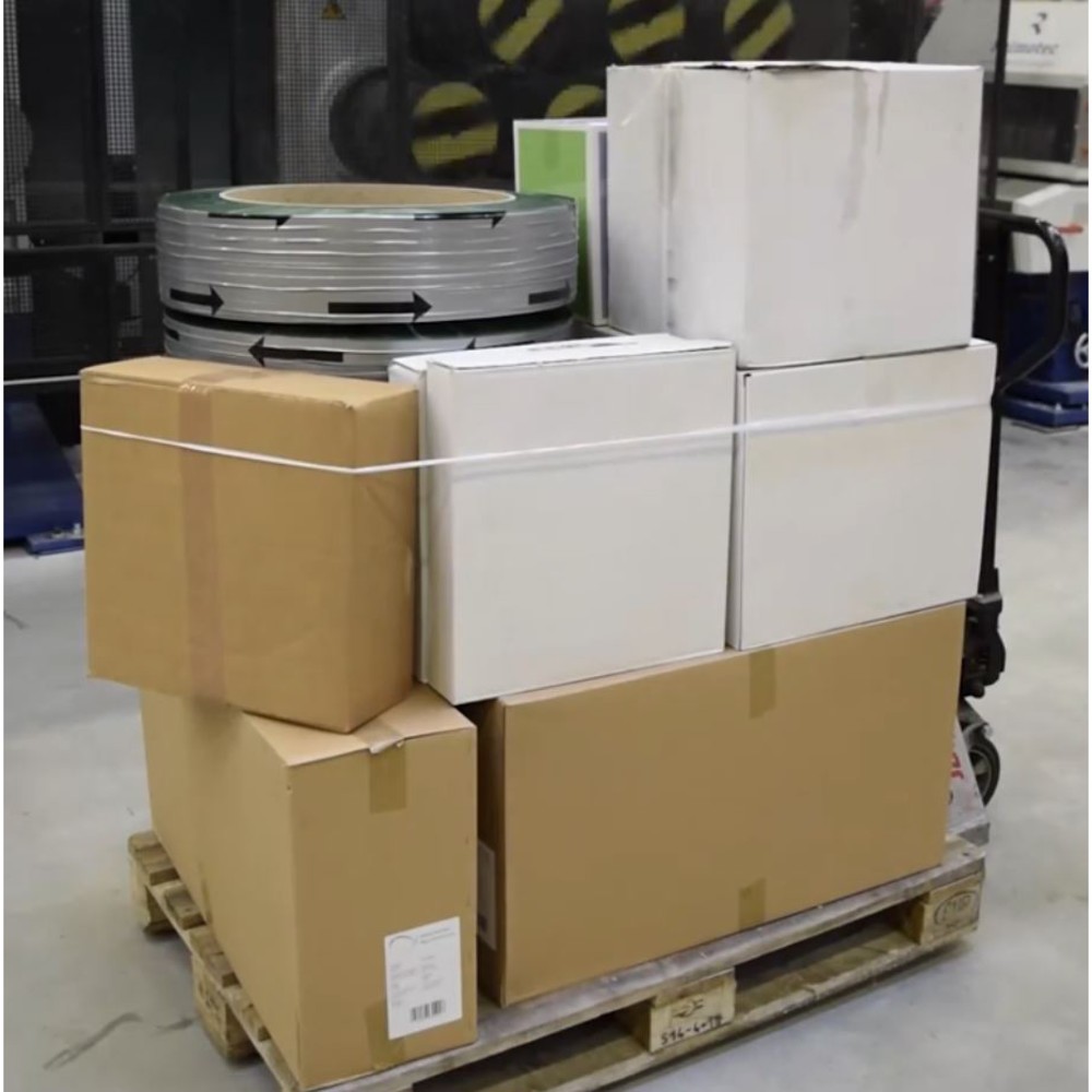 Immagine del prodotto n. 5: Reggetta auto-espandente pallet in PE, LxP 1.200 x 100 mm