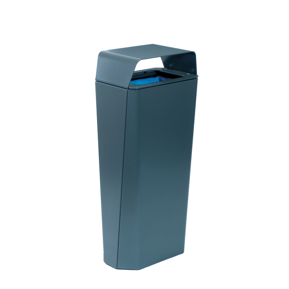 Immagine del prodotto n. 1: RENNER Contenitore per rifiuti RK, 70 litri, contenitore interno, ematite antracite