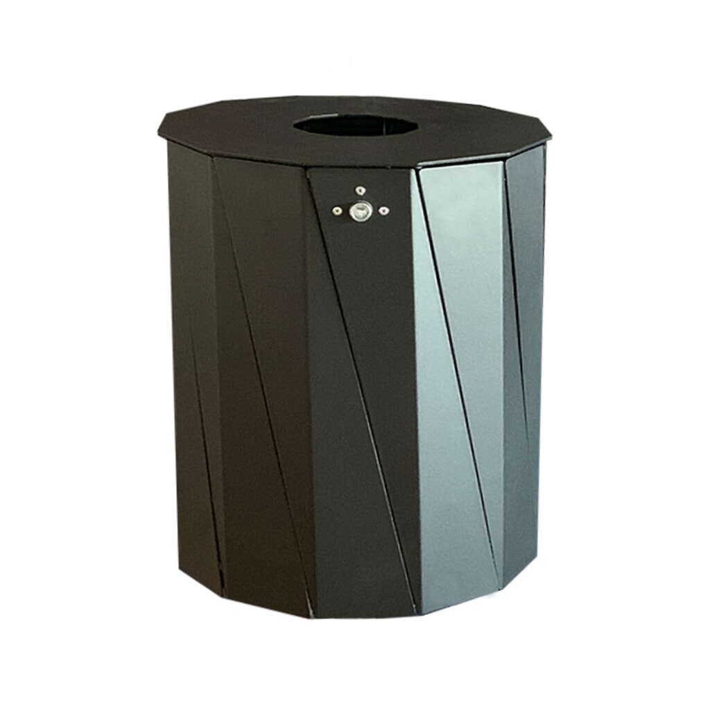Immagine del prodotto n. 1: RENNER contenitore per rifiuti tipo 7007-20, 50 litri, ematite antracite