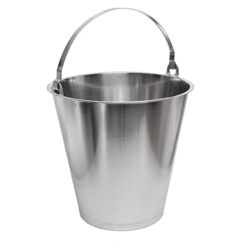 Immagine del prodotto: RENNER Secchio in acciaio inox, 12 litri
