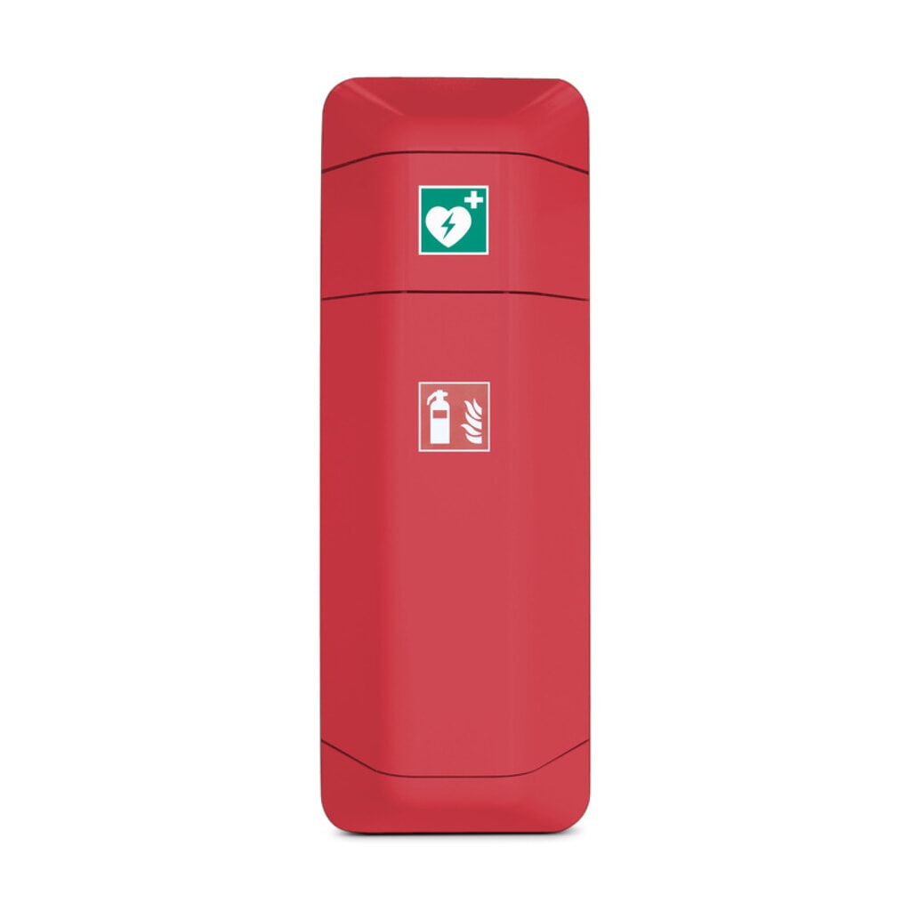 Ripiano cassetta di pronto soccorso per armadio di stoccaggio estintore, rosso Immagine del prodotto: Ripiano cassetta di pronto soccorso per armadio di stoccaggio estintore, rosso