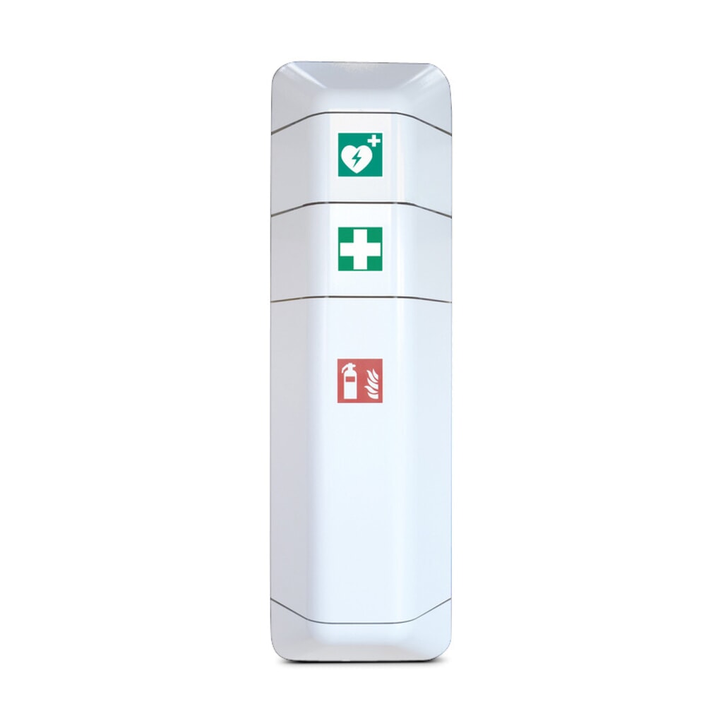 Immagine del prodotto: Ripiano defibrillatore per armadio di stoccaggio estintore, bianco