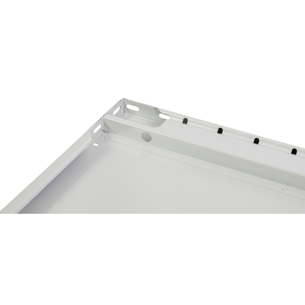 Immagine del prodotto n. 3: Ripiano MULTIplus150 per scaffalature a ripiani SCHULTE, portata per ripiano 150 kg, LxP 750 x 400 mm grigio chiaro