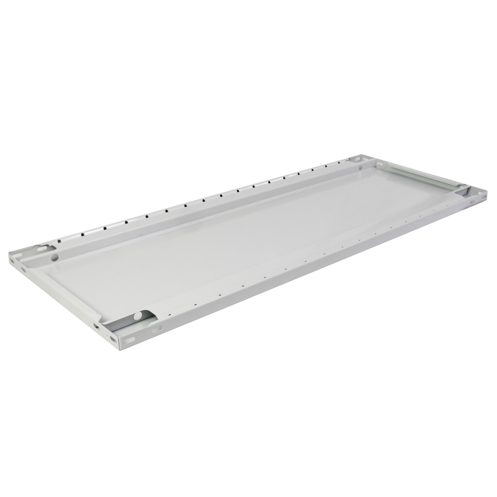 Ripiano MULTIplus150 per scaffalature a ripiani SCHULTE, portata per ripiano 150 kg, LxP 750 x 600 mm grigio chiaro Immagine del prodotto n. 2: Ripiano MULTIplus150 per scaffalature a ripiani SCHULTE, portata per ripiano 150 kg, LxP 750 x 600 mm grigio chiaro