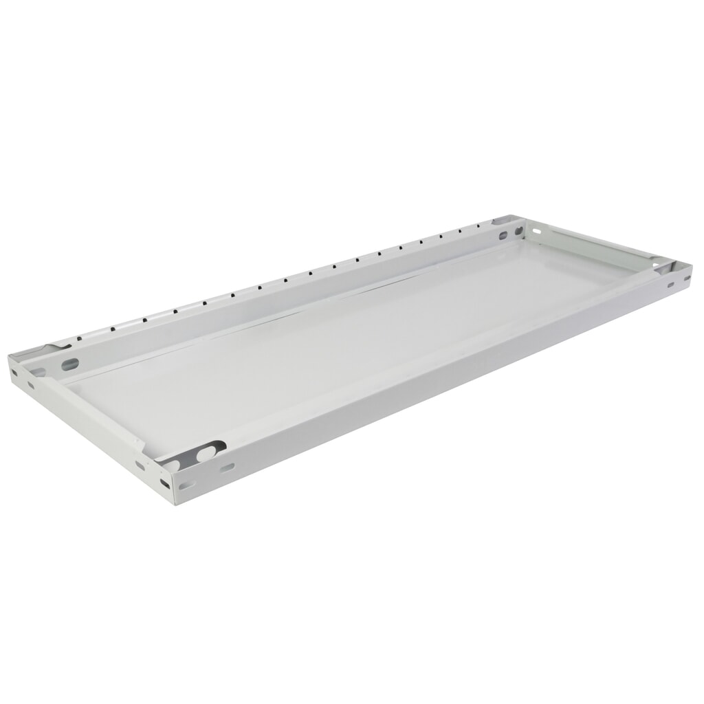 Ripiano MULTIplus250 per scaffalature a ripiani SCHULTE, portata per ripiano 250 kg, LxP 750 x 600 mm grigio chiaro Immagine del prodotto n. 2: Ripiano MULTIplus250 per scaffalature a ripiani SCHULTE, portata per ripiano 250 kg, LxP 750 x 600 mm grigio chiaro