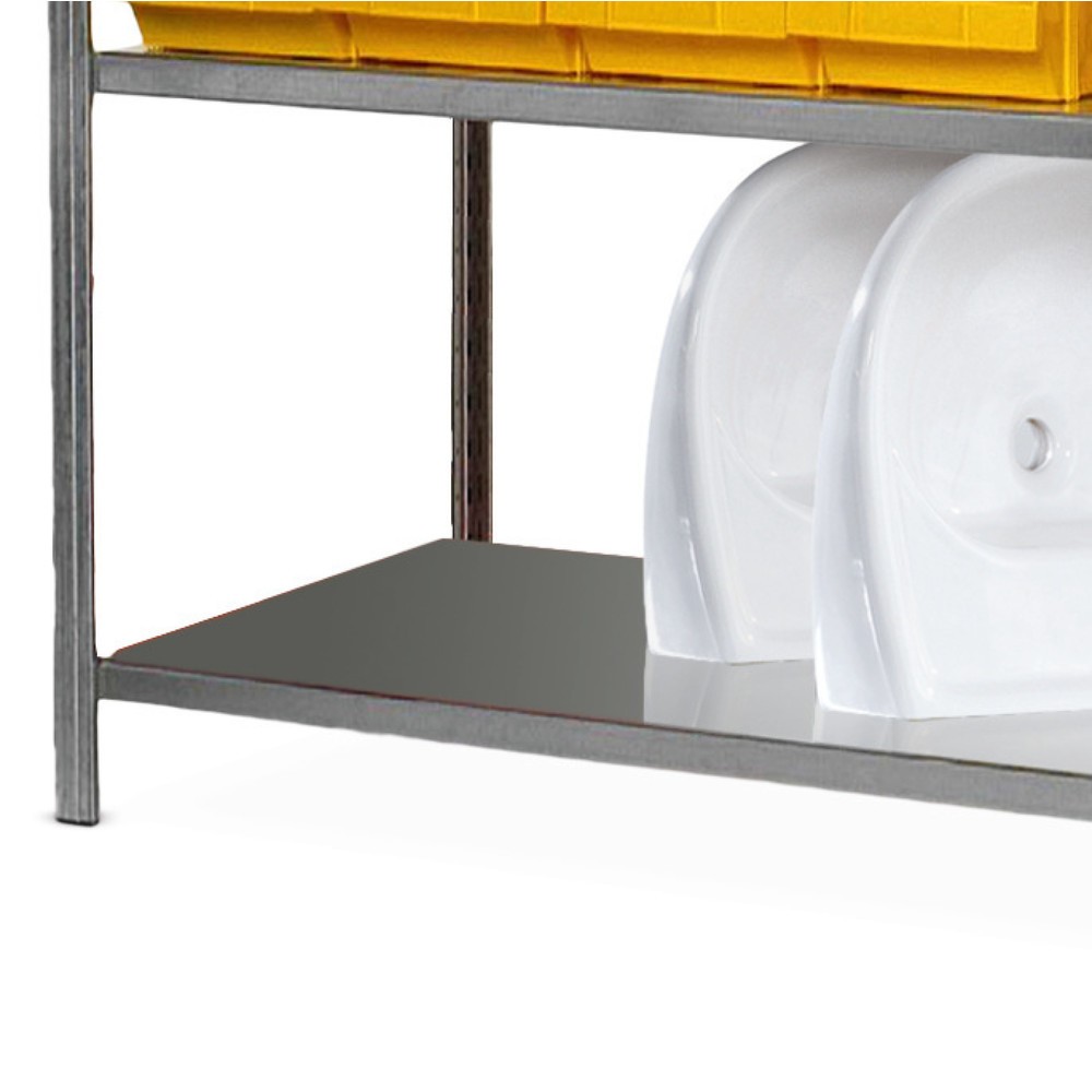 Immagine del prodotto: Ripiano per scaffalatura a ripiani con pianetti in lamiera d’acciaio, zincato, LxP 1.250 x 500 mm