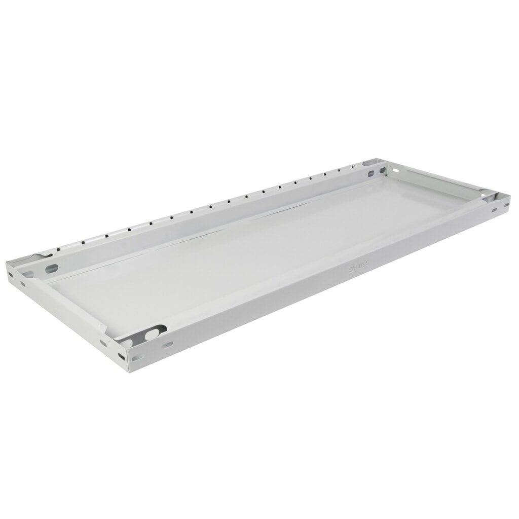Immagine del prodotto n. 2: Ripiano MULTIplus330 per scaffalatura a ripiani SCHULTE, portata per ripiano 330 kg, grigio chiaro, LxP 1.000 x 400 mm