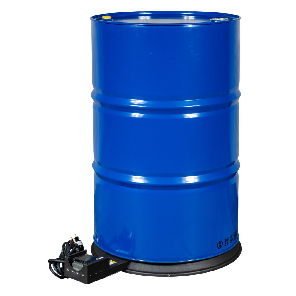 Immagine del prodotto n. 2: Riscaldatore per fondo dei fusti alta temperatura Kuhlmann, 200-220 l, 50-300 ºC, 230 V, 1.800 W, Ø 550 mm