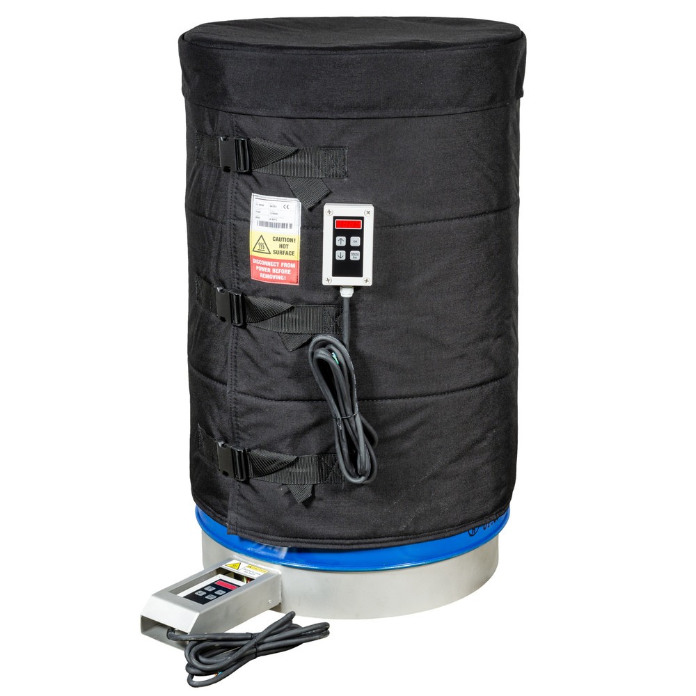 Immagine del prodotto n. 3: Riscaldatore per fondo dei fusti Kuhlmann, 200-220 l, 0-120 ºC, 230 V, 900 W, Ø 550mm