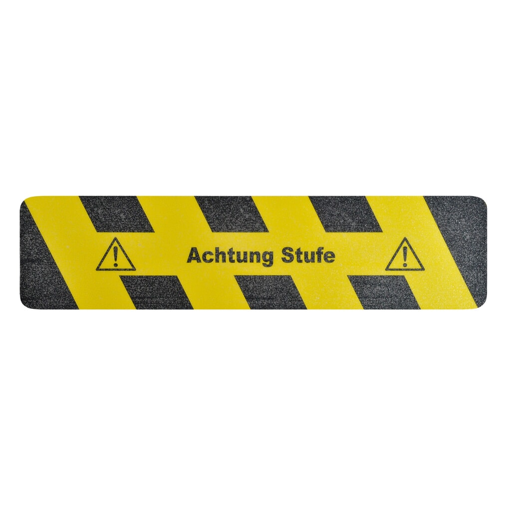 Immagine del prodotto: Rivestimento antiscivolo m2™ "Attenzione gradino", LxL 610 x 150 mm