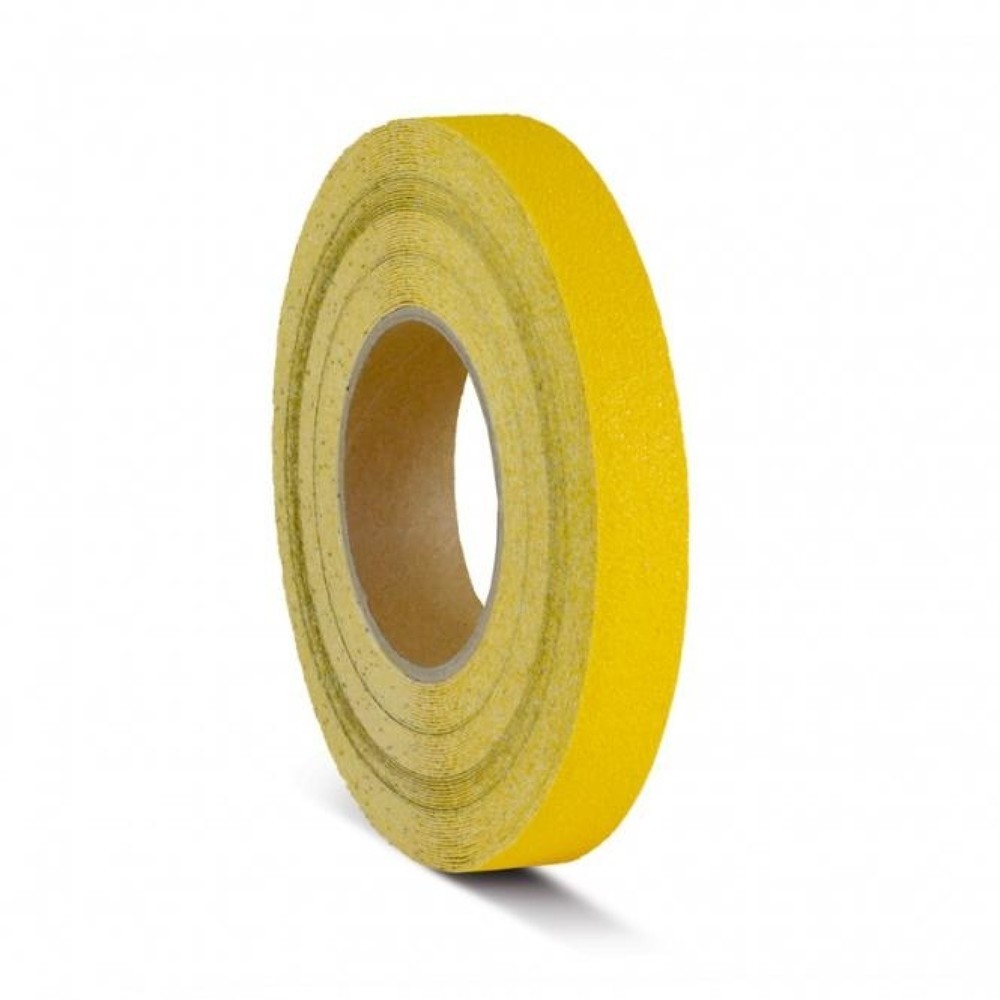 Immagine del prodotto: Rivestimento antiscivolo m2™, duttile, rullo, larghezza 25 mm, giallo