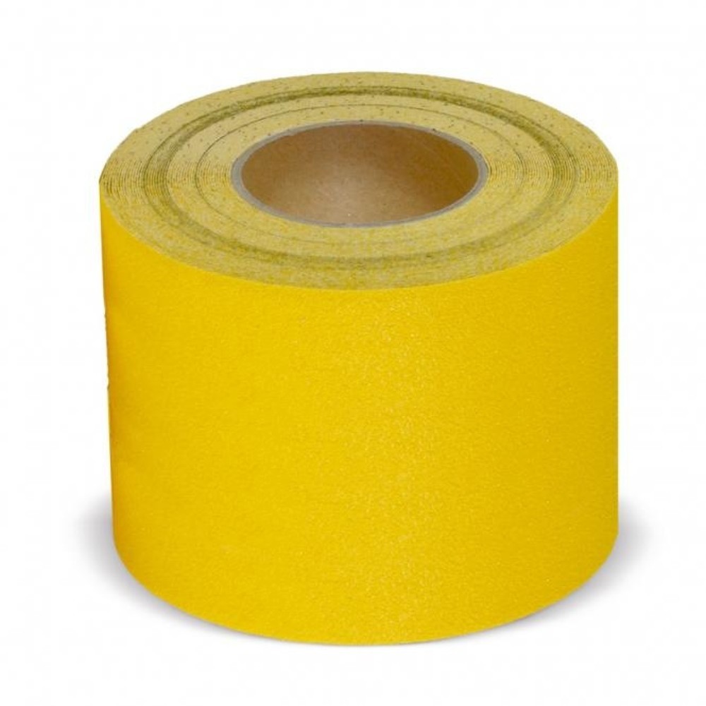 Immagine del prodotto: Rivestimento antiscivolo m2™, duttile, rullo, larghezza 150 mm, giallo