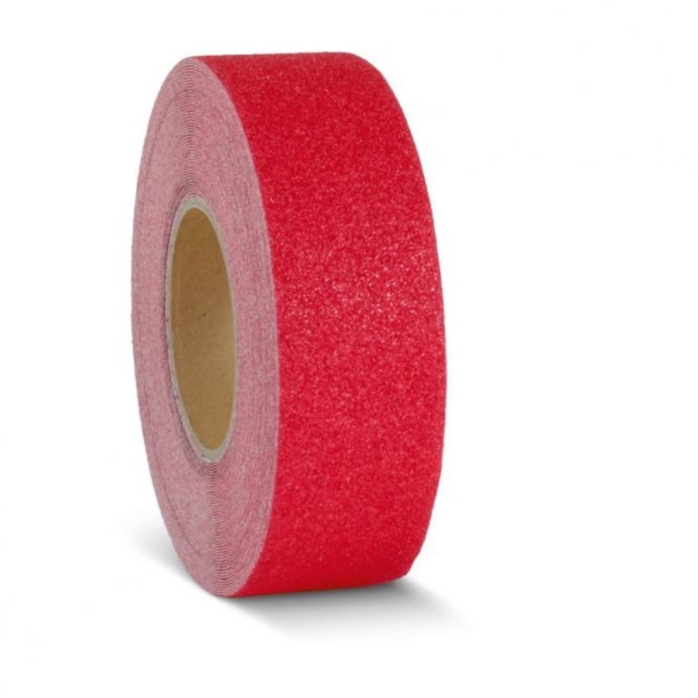 Immagine del prodotto n. 1: Rivestimento antiscivolo m2™, marcatura di avvertimento, rotolo, larghezza 50 mm, rosso