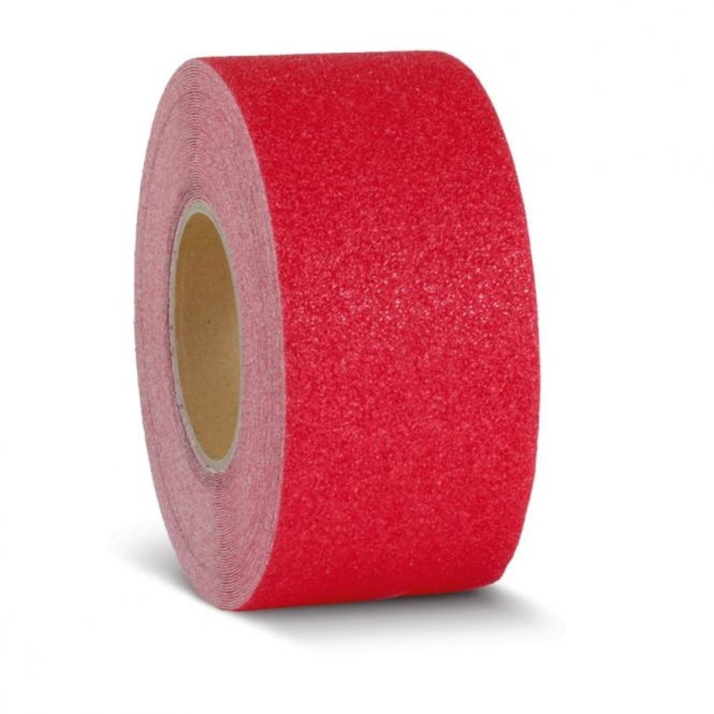 Immagine del prodotto n. 1: Rivestimento antiscivolo m2™, marcatura di avvertimento, rotolo, larghezza 75 mm, rosso