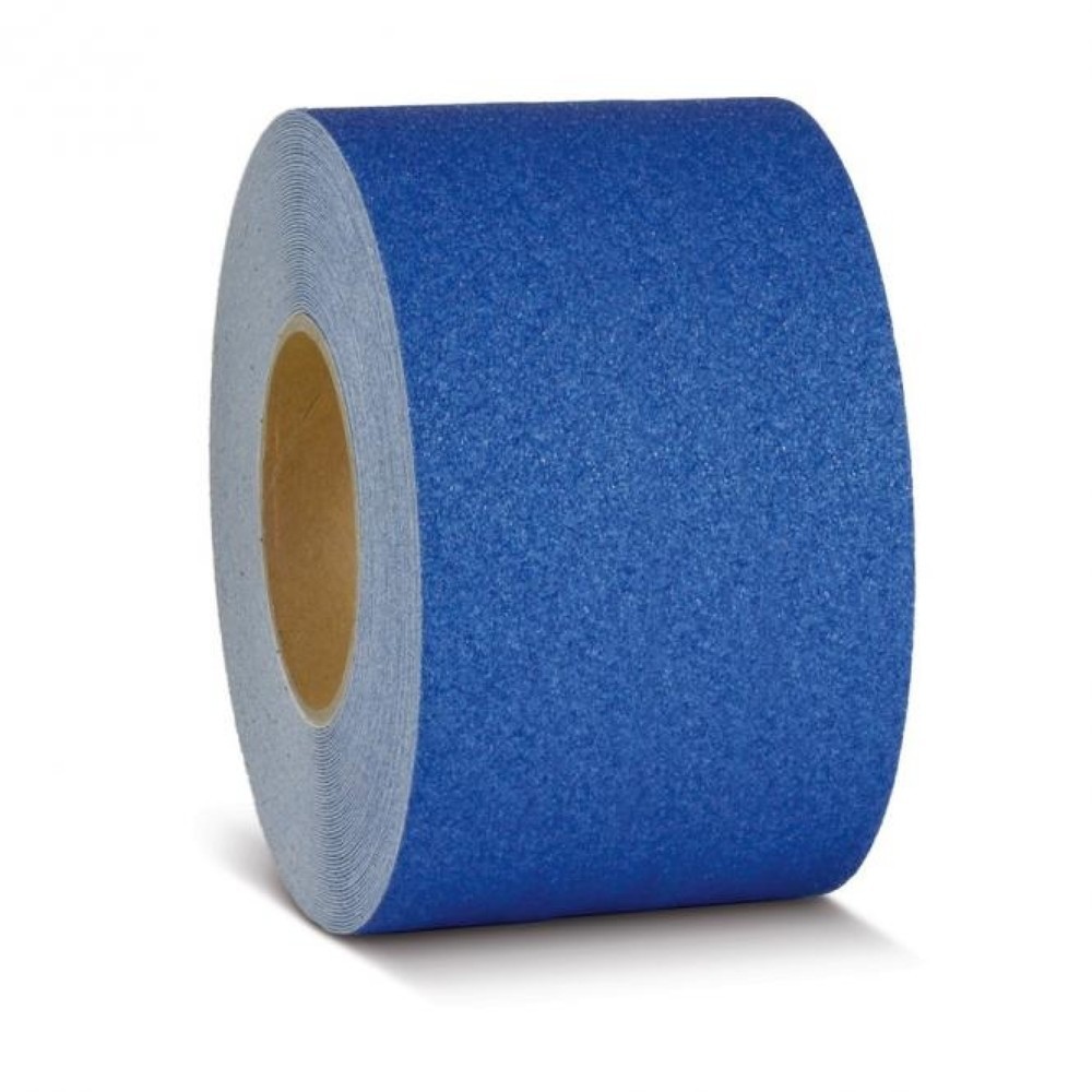 Immagine del prodotto n. 1: Rivestimento antiscivolo m2™, marcatura di avvertimento, rotolo, larghezza 100 mm, blu