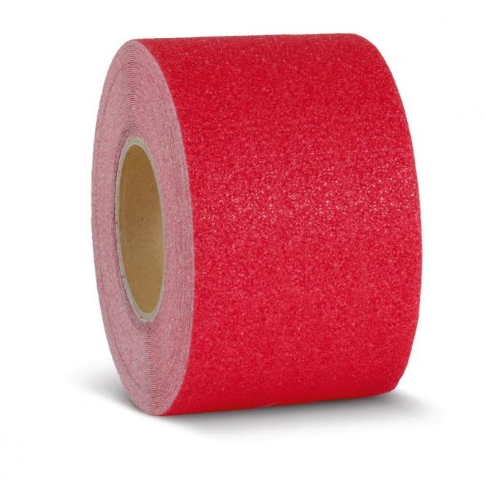 Immagine del prodotto n. 1: Rivestimento antiscivolo m2™, marcatura di avvertimento, rotolo, larghezza 100 mm, rosso