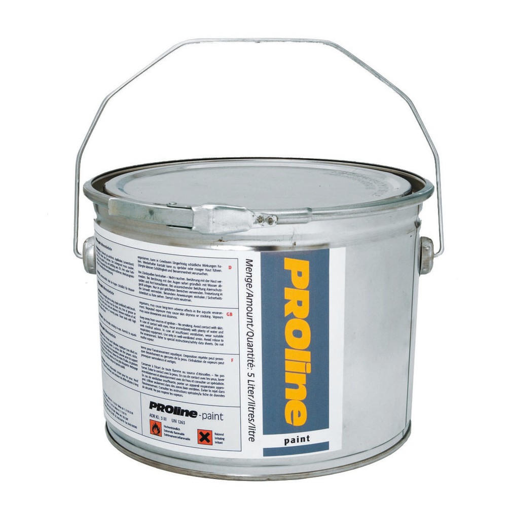 Immagine del prodotto: Rivestimento per capannoni PROline-paint, 5 l, opaco, RAL 9016 bianco traffico