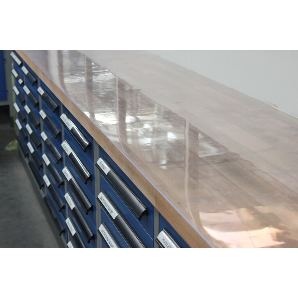 Rivestimento protettivo per banco da lavoro, spessore 3 mm, LxP 750 x 700 mm Immagine del prodotto: Rivestimento protettivo per banco da lavoro, spessore 3 mm, LxP 750 x 700 mm