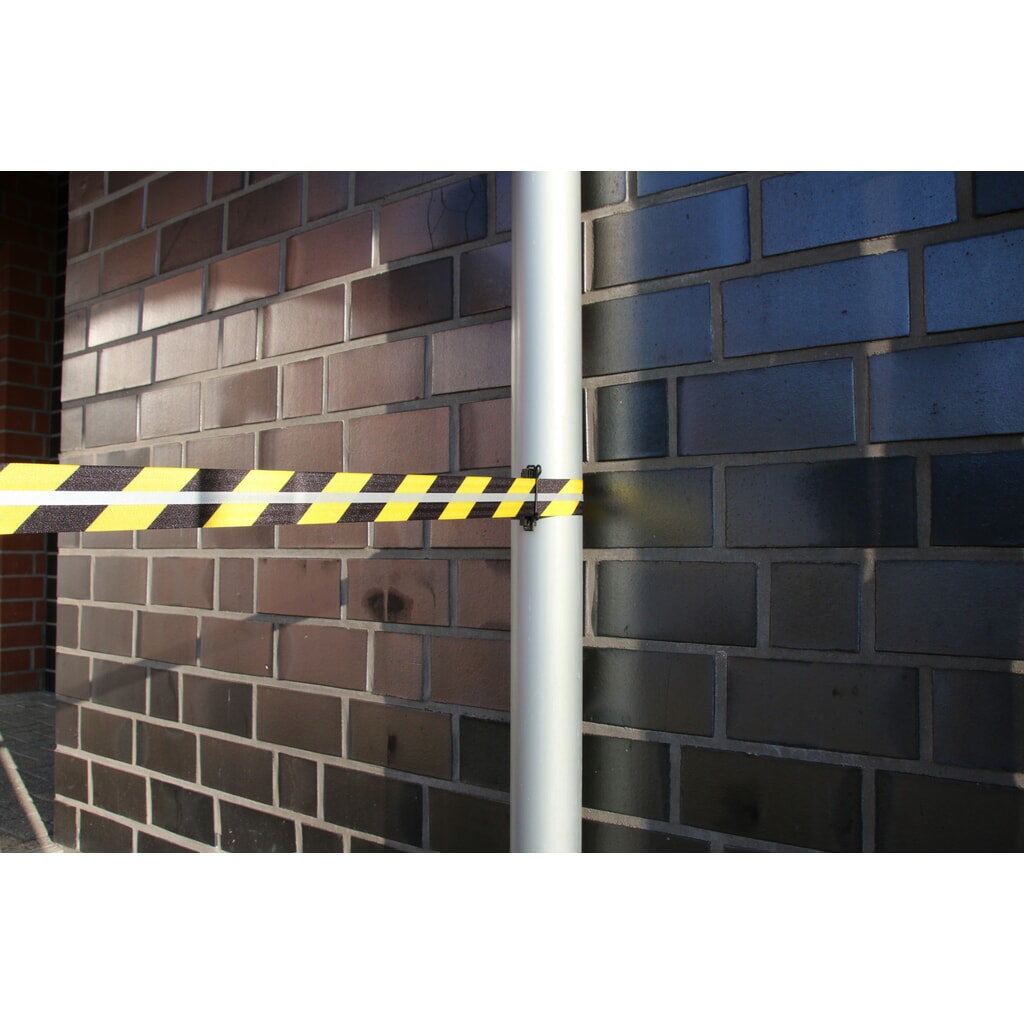 RS-GUIDESYSTEMS® cassetta cinghia GLW 700 REFLECTO, montaggio a parete, lunghezza 7 m, larghezza 50 mm, alloggiamento nero, cinghia nera/gialla Immagine del prodotto n. 2: RS-GUIDESYSTEMS® cassetta cinghia GLW 700 REFLECTO, montaggio a parete, lunghezza 7 m, larghezza 50 mm, alloggiamento nero, cinghia nera/gialla