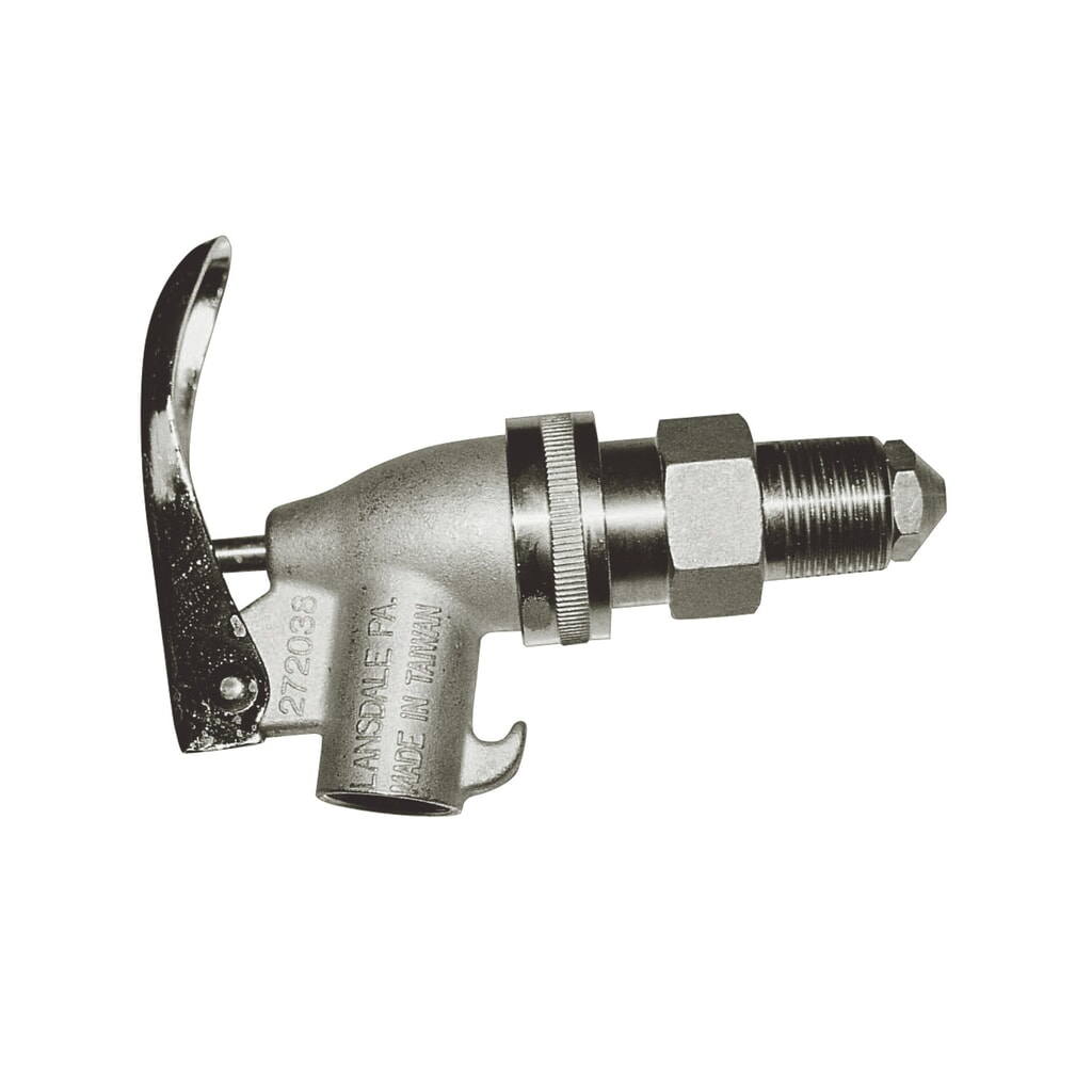Rubinetto di spillatura asecos®, acciaio inox