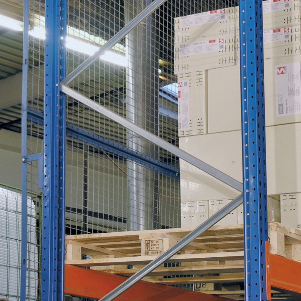 Grata per parete posteriore per scaffale industriale