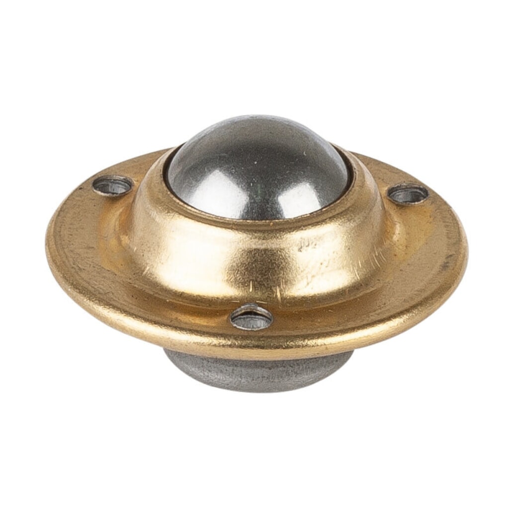 Immagine del prodotto: Rullo a sfera, acciaio, zincato, Ø 13 mm, portata 15 kg