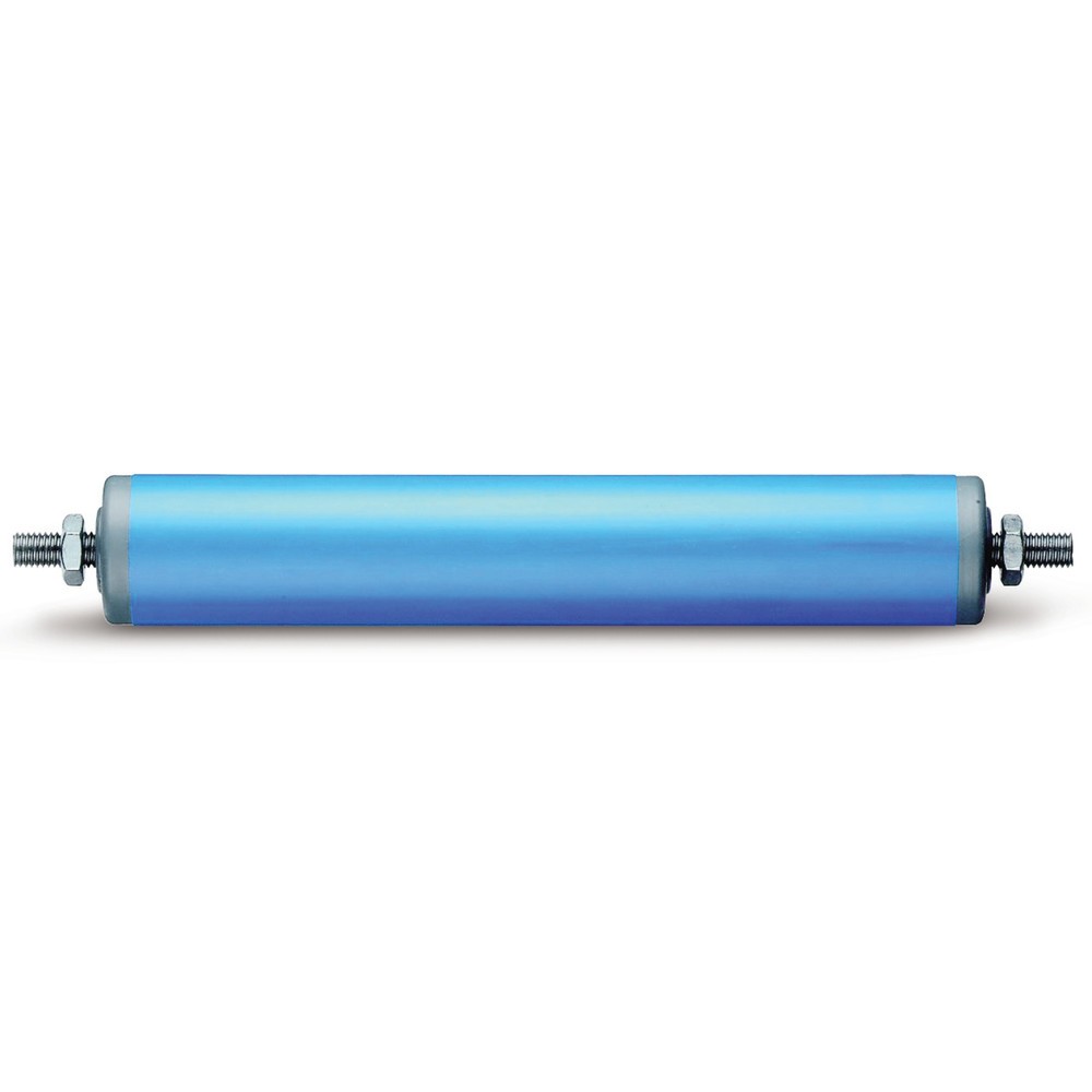 Immagine del prodotto n. 1: Rullo portante per rulliere, materiale plastico, asse molleggiato, Ø 50 mm, lunghezza 200 mm, portata 100 kg