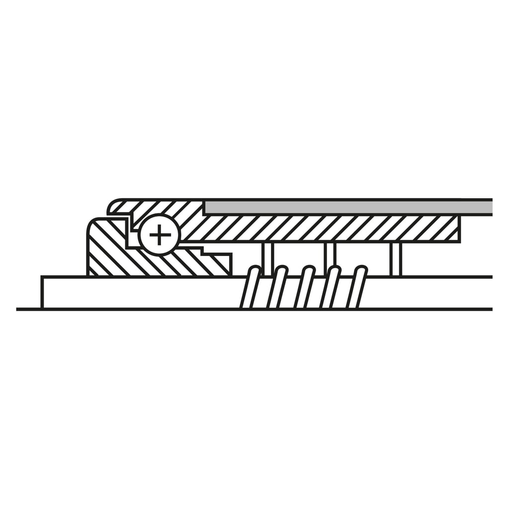 BS ROLLEN rullo portante per nastri trasportatori a rulli, materiale plastico, asse molleggiato, Ø 30 mm, lunghezza 200 mm, TK 10 kg Immagine del prodotto n. 3: BS ROLLEN rullo portante per nastri trasportatori a rulli, materiale plastico, asse molleggiato, Ø 30 mm, lunghezza 200 mm, TK 10 kg