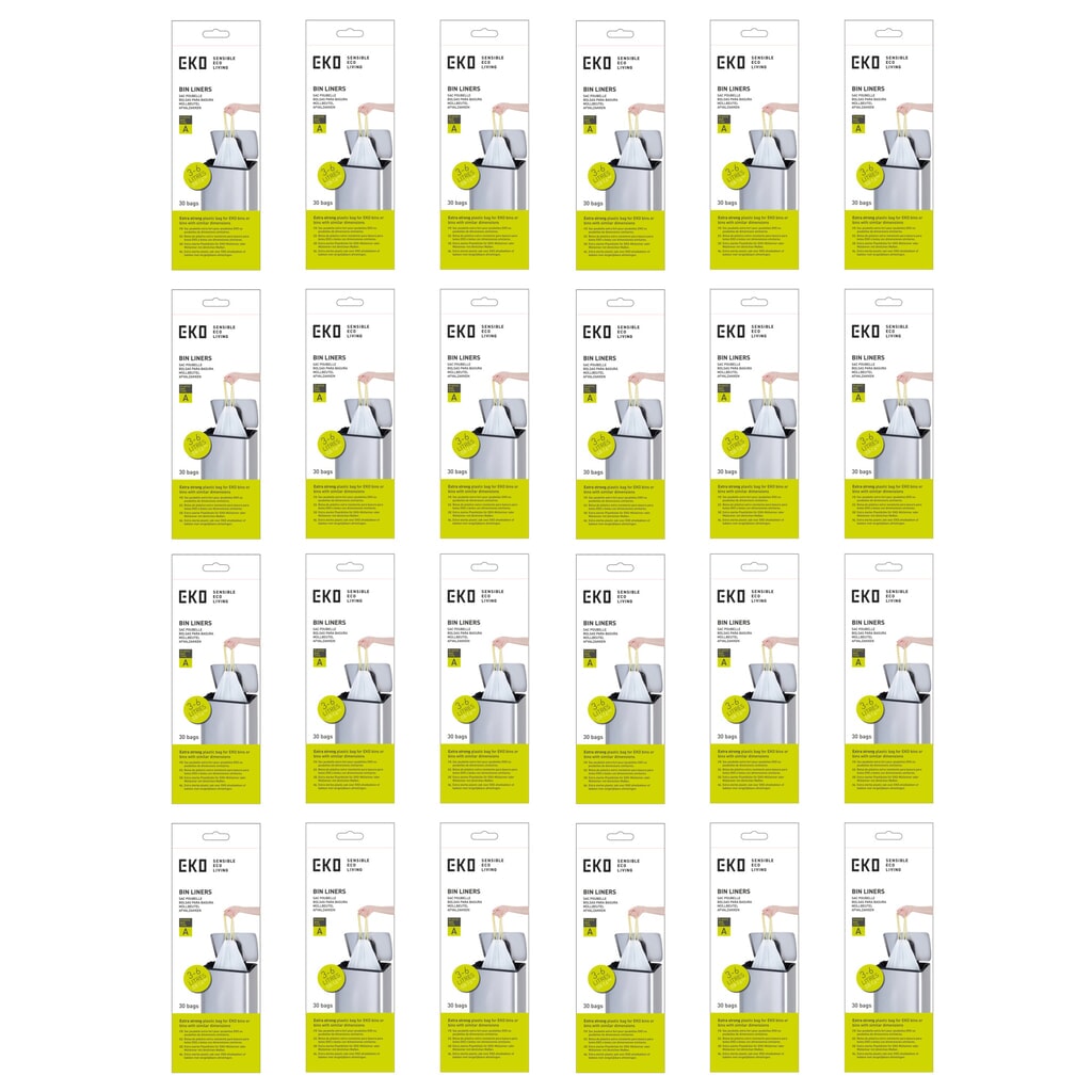 Immagine del prodotto n. 2: Sacchetti dei rifiuti EKO, bianco, 6 litri, 720 pz./SU