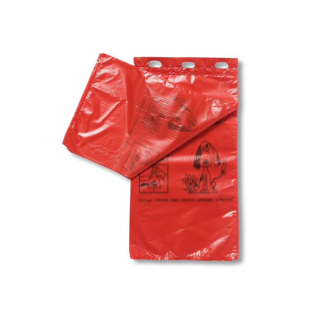 Sacchetti per escrementi di cane, 1.000 pz/SU, rosso Immagine del prodotto n. 2: Sacchetti per escrementi di cane, 1.000 pz/SU, rosso