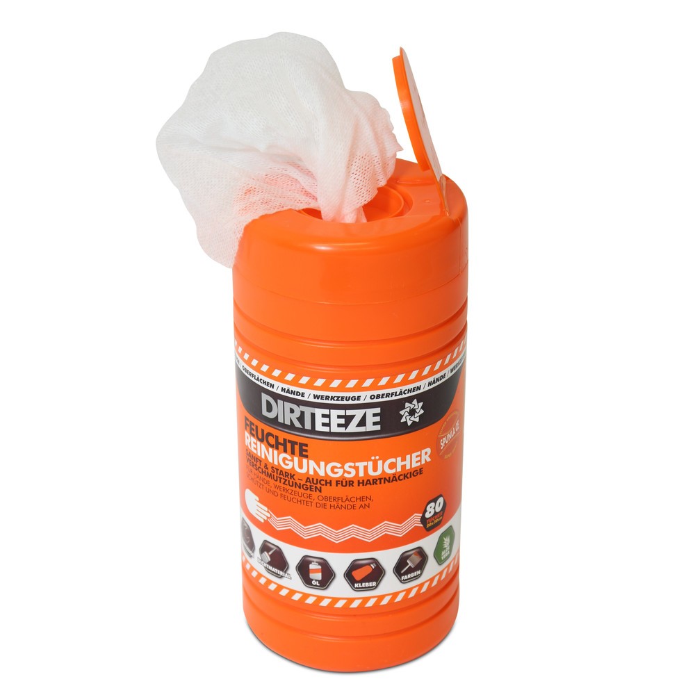 Immagine del prodotto n. 2: Salviette per oli, vernici, colle + lubrificanti, impregnate, AxL 300 x 200 mm, bianco