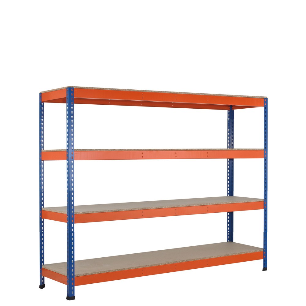 Immagine del prodotto n. 1: Scaffalatura a campata larga SCHULTE, con pannelli di truciolato, campata base, AxLxP 1.981 x 1.536 x 469 mm