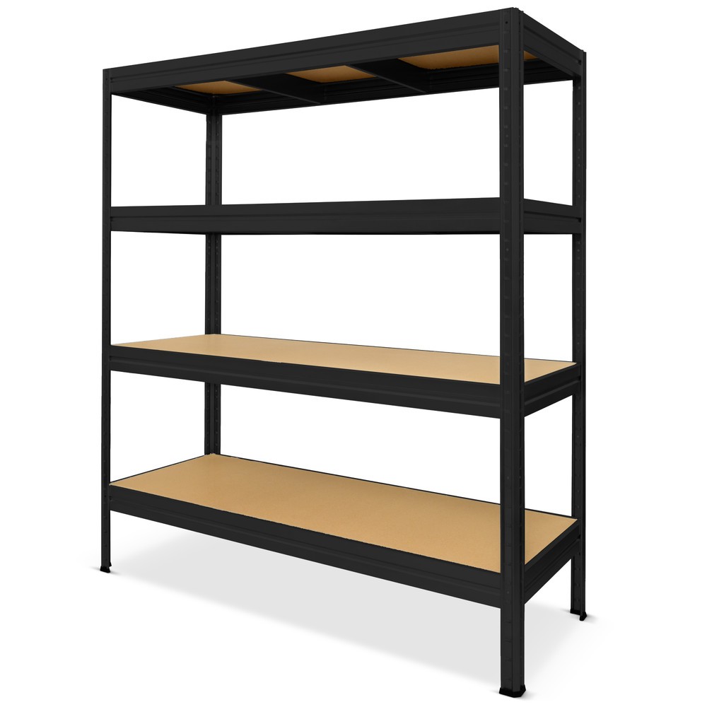 Immagine del prodotto: Scaffalatura a ripiani Steinbock®, modello L, portata per piano 375 kg, AxLxP 1.770 x 1.600 x 600 mm