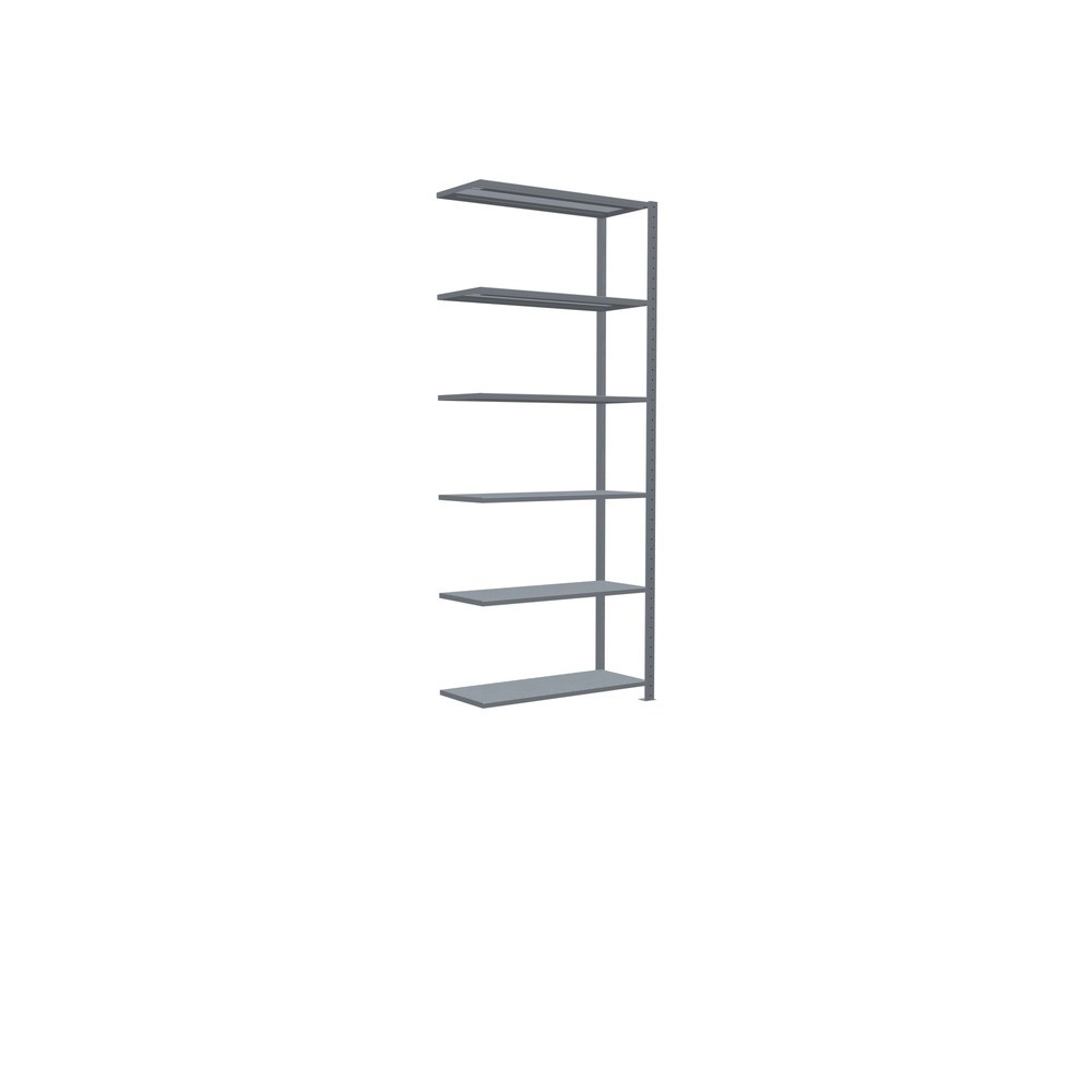 Immagine del prodotto n. 2: Scaffalatura a ripiani SCHULTE, montaggio a incastro, campata aggiuntiva, portata per piano 330 kg, zincata, AxLxP 2.500 x 1.000 x 400 mm