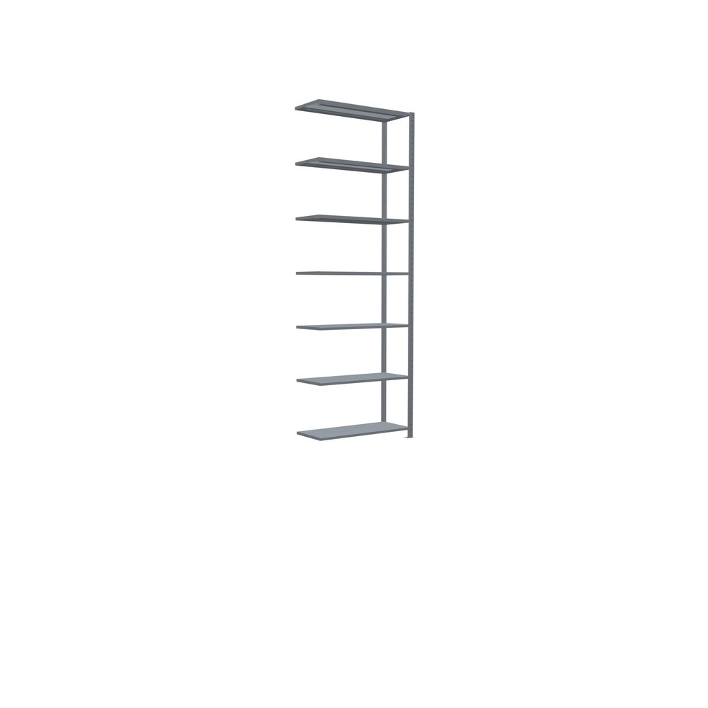 Immagine del prodotto n. 2: Scaffalatura a ripiani SCHULTE, montaggio a incastro, campata aggiuntiva, portata per piano 330 kg, zincata, AxLxP 3.000 x 1.000 x 400 mm