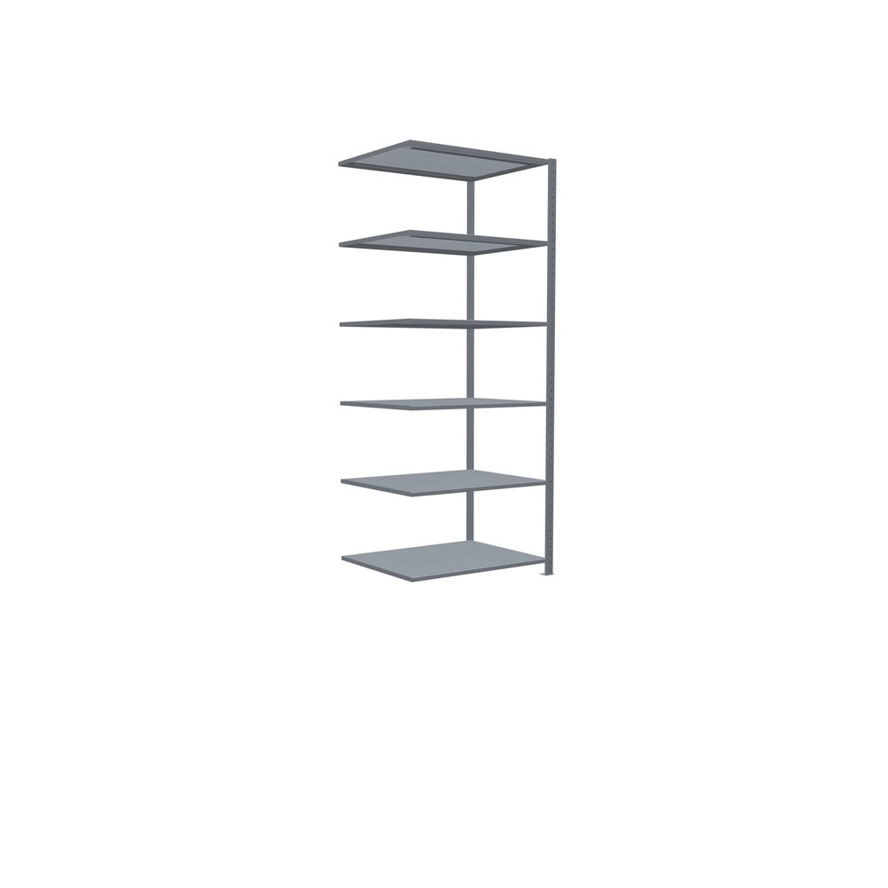 Immagine del prodotto n. 2: Scaffalatura a ripiani SCHULTE, montaggio a incastro, campata aggiuntiva, portata per piano 330 kg, zincata, AxLxP 2.500 x 1.000 x 800 mm