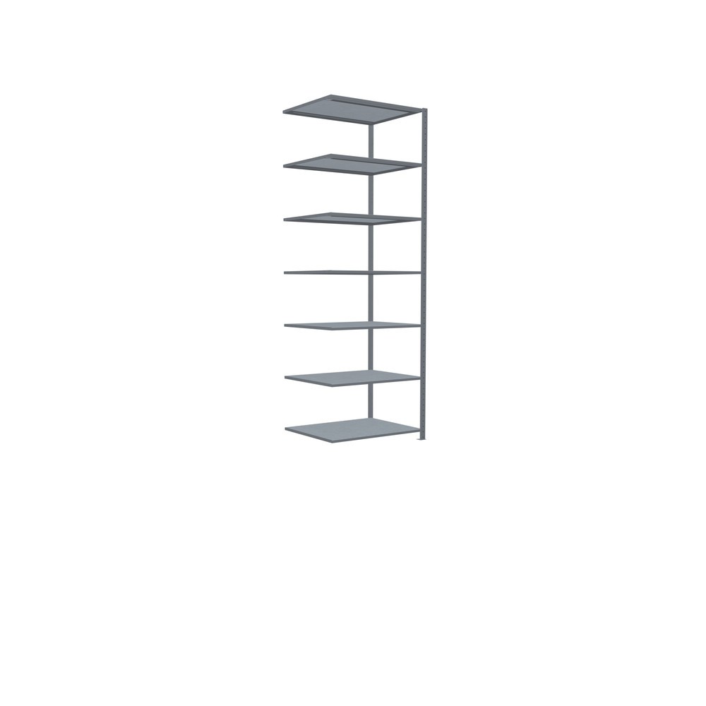 Immagine del prodotto n. 2: Scaffalatura a ripiani SCHULTE, montaggio a incastro, campata aggiuntiva, portata per piano 330 kg, zincata, AxLxP 3.000 x 1.000 x 800 mm