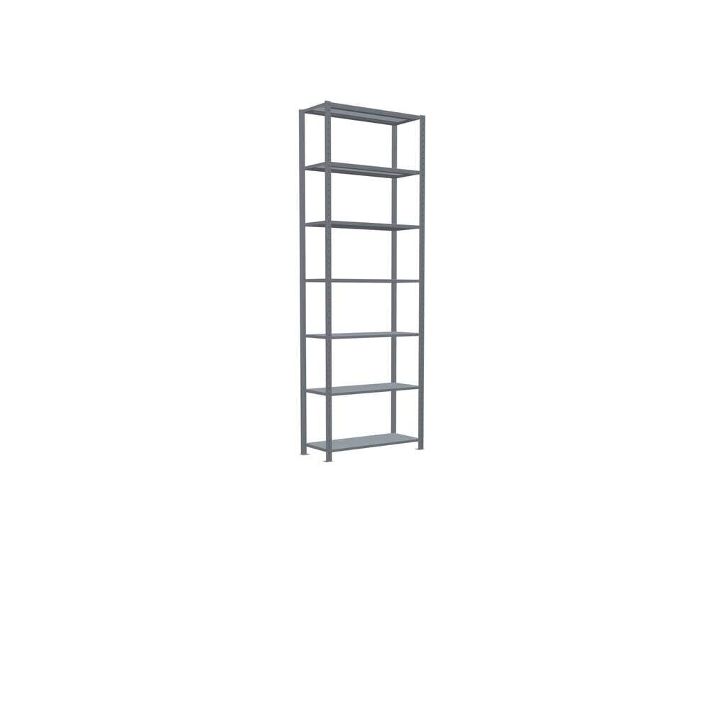 Scaffalatura a ripiani SCHULTE zincata, portata per piano di 330 kg, AxLxP 3.000 x 1.060 x 436 mm Immagine del prodotto n. 2: Scaffalatura a ripiani SCHULTE zincata, portata per piano di 330 kg, AxLxP 3.000 x 1.060 x 436 mm