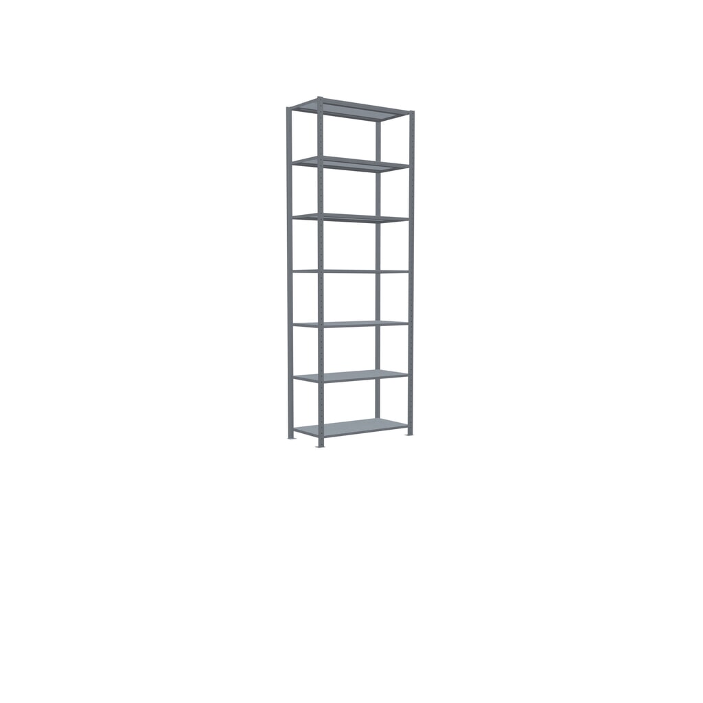 Immagine del prodotto n. 2: Scaffalatura a ripiani SCHULTE zincata, portata per piano di 330 kg, AxLxP 3.000 x 1.060 x 536 mm