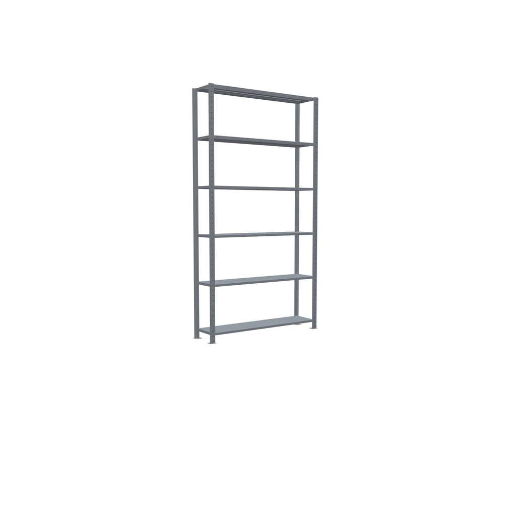 Immagine del prodotto n. 5: Scaffalatura a ripiani SCHULTE zincata, portata per piano di 150 kg, AxLxP 2.500 x 1.360 x 336 mm