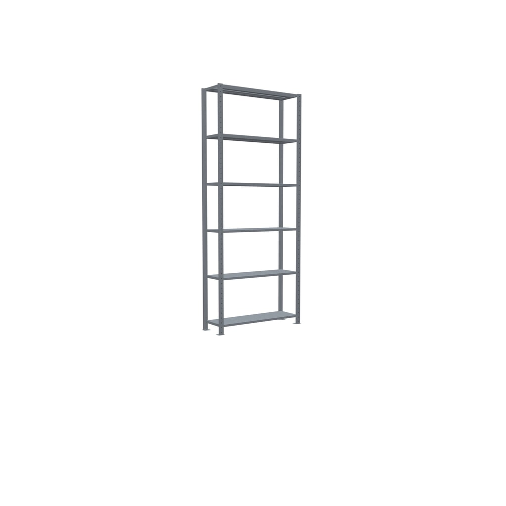 Immagine del prodotto n. 5: Scaffalatura a ripiani SCHULTE zincata, portata per piano di 150 kg, AxLxP 2.500 x 1.060 x 336 mm