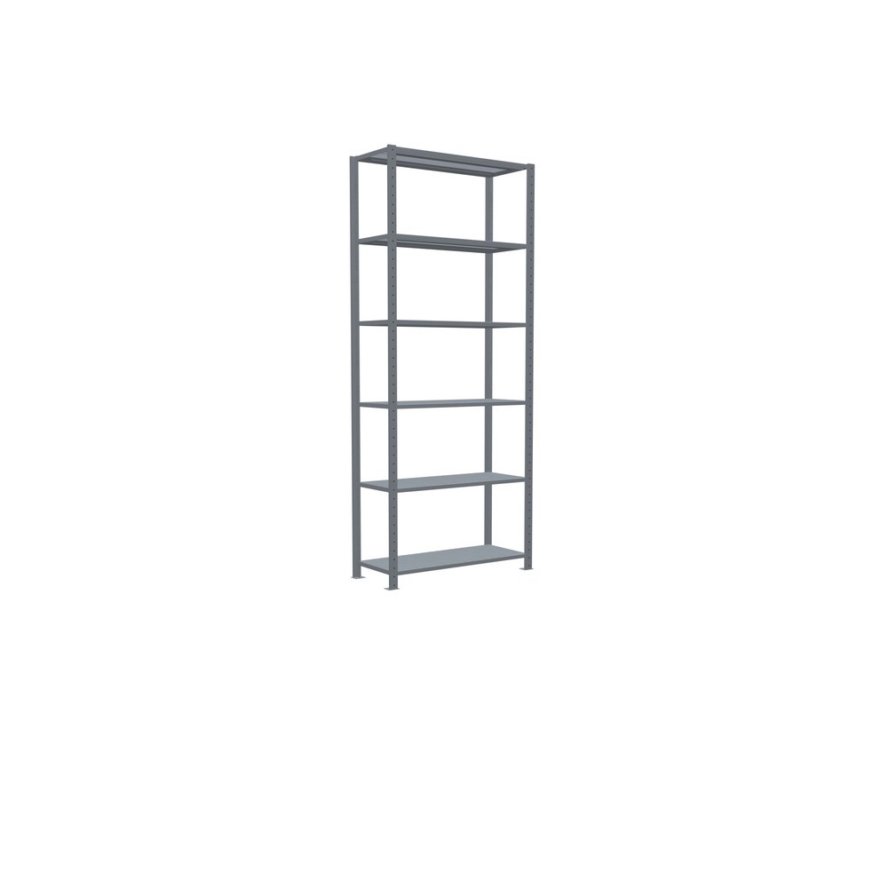Immagine del prodotto n. 2: Scaffalatura a ripiani SCHULTE zincata, portata per piano di 150 kg, AxLxP 2.500 x 1.060 x 436 mm