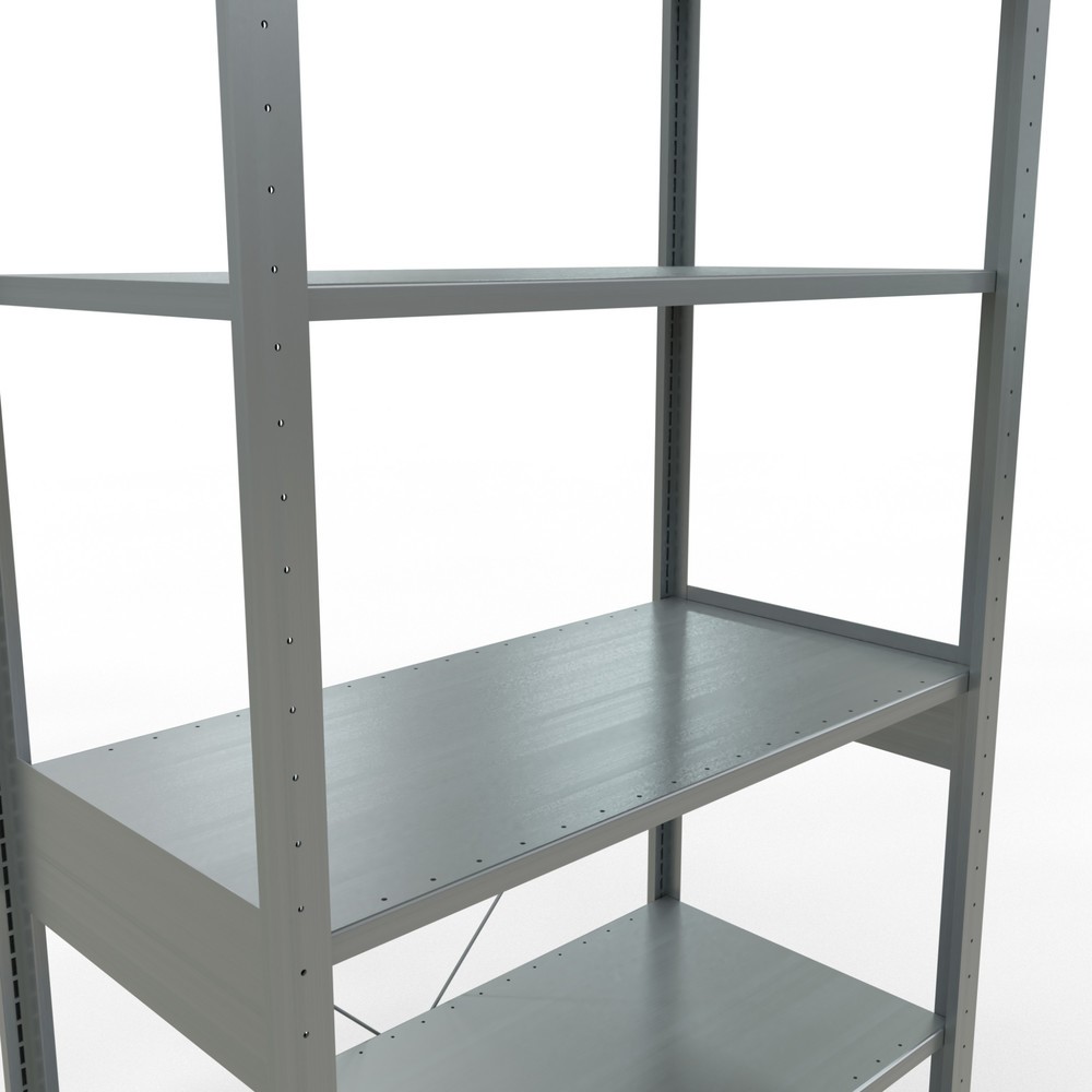 Immagine del prodotto n. 5: Scaffalatura a ripiani SCHULTE zincata, portata per piano di 150 kg, AxLxP 2.500 x 1.060 x 536 mm