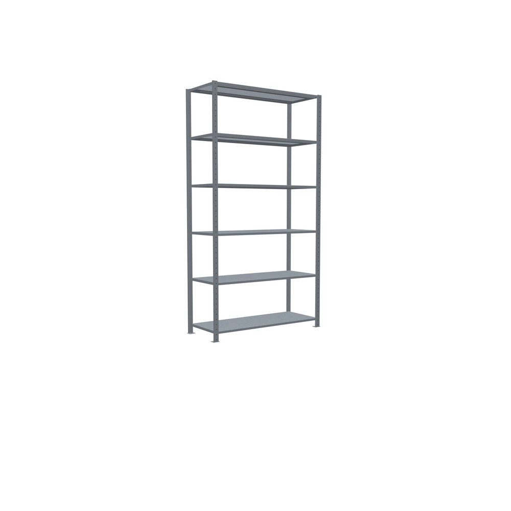 Immagine del prodotto n. 2: Scaffalatura a ripiani SCHULTE zincata, portata per piano di 150 kg, AxLxP 2.500 x 1.360 x 536 mm
