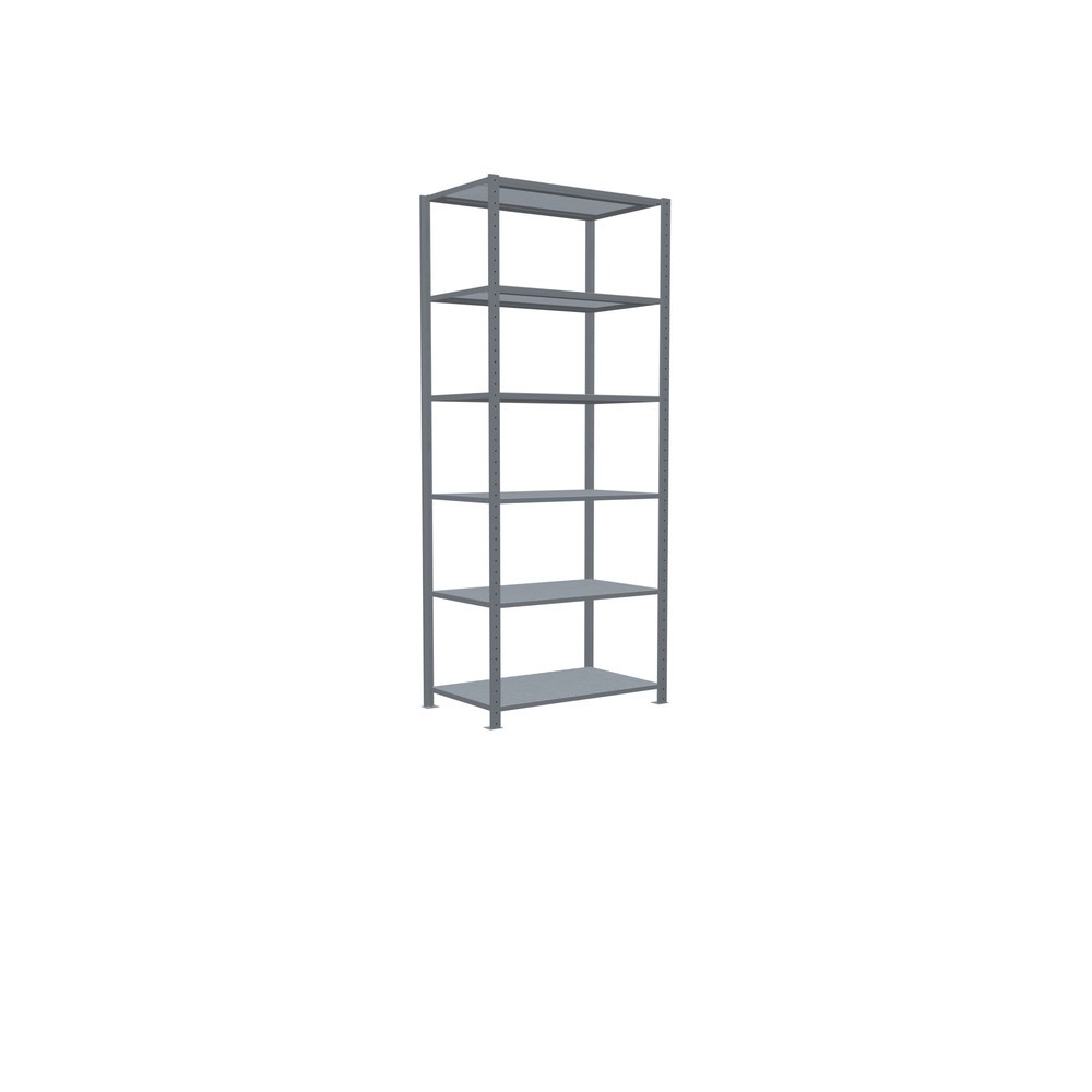 Immagine del prodotto n. 2: Scaffalatura a ripiani SCHULTE zincata, portata per piano di 150 kg, AxLxP 2.500 x 1.060 x 636 mm
