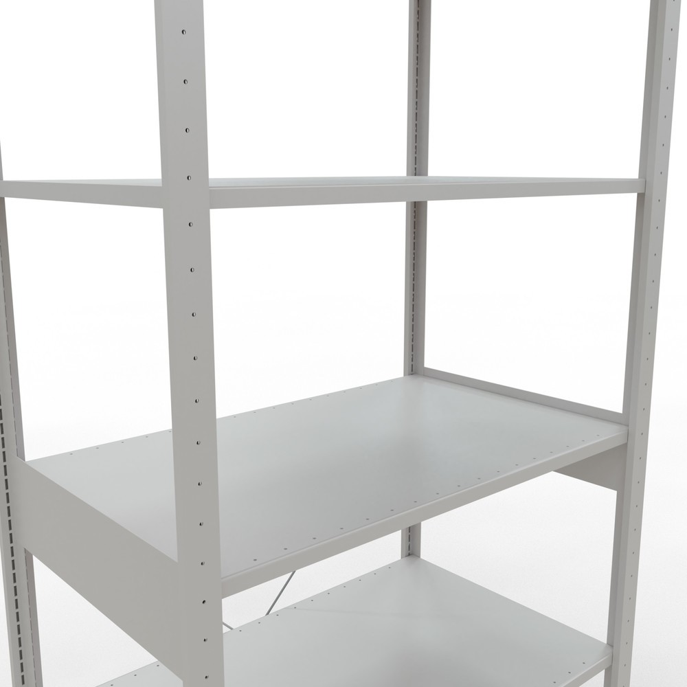 Immagine del prodotto n. 5: Scaffalatura a ripiani SCHULTE, grigio chiaro, portata per piano di 150 kg, AxLxP 2.500 x 1.060 x 636 mm