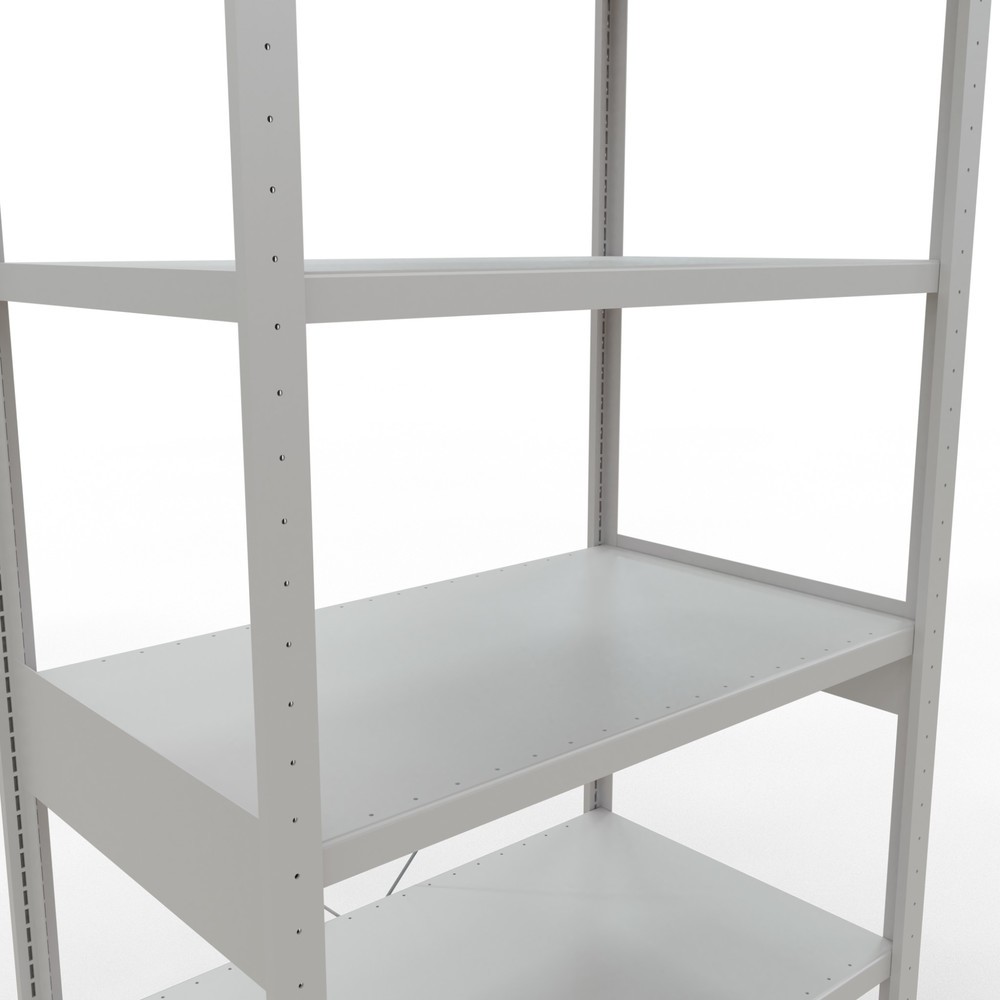 Immagine del prodotto n. 5: Scaffalatura a ripiani SCHULTE, grigio chiaro, portata per piano di 330 kg, AxLxP 2.500 x 1.060 x 636 mm